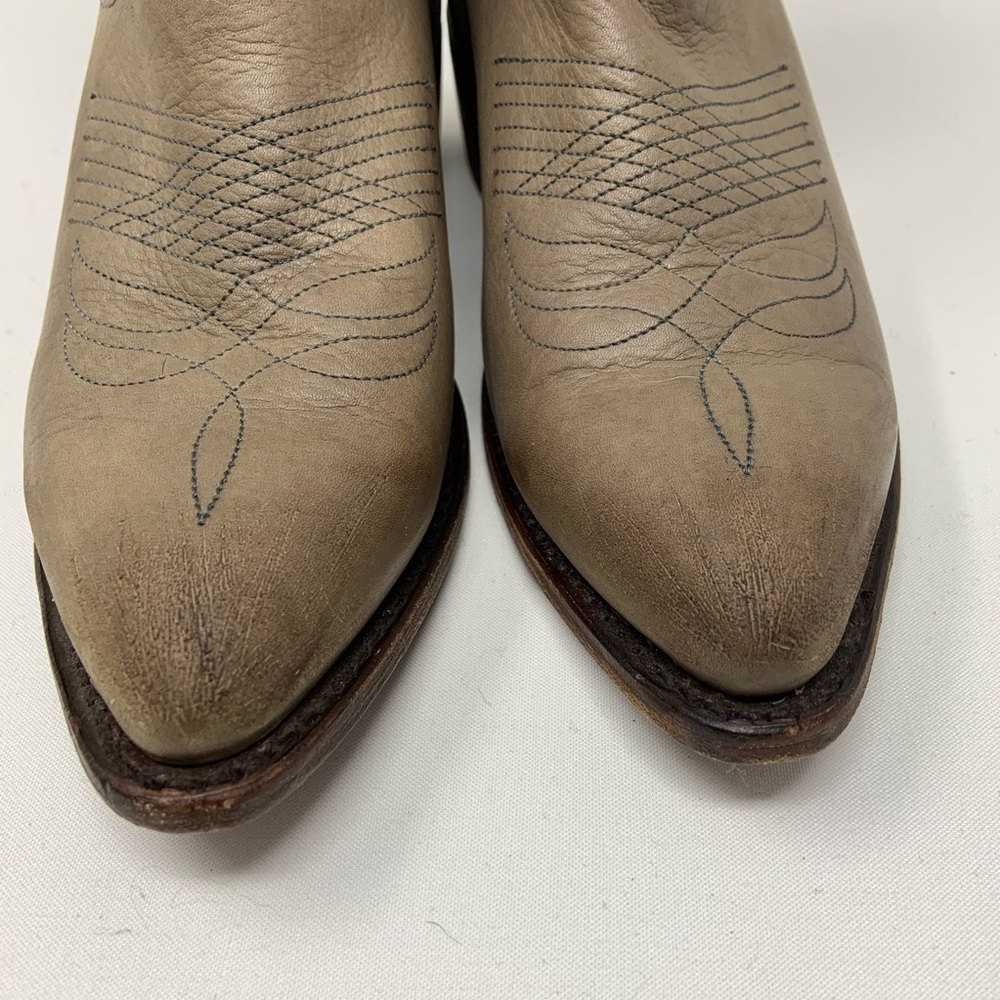 Frye Billy Short Pull On Boots Size 7 Gray - Picture 2 of 8
